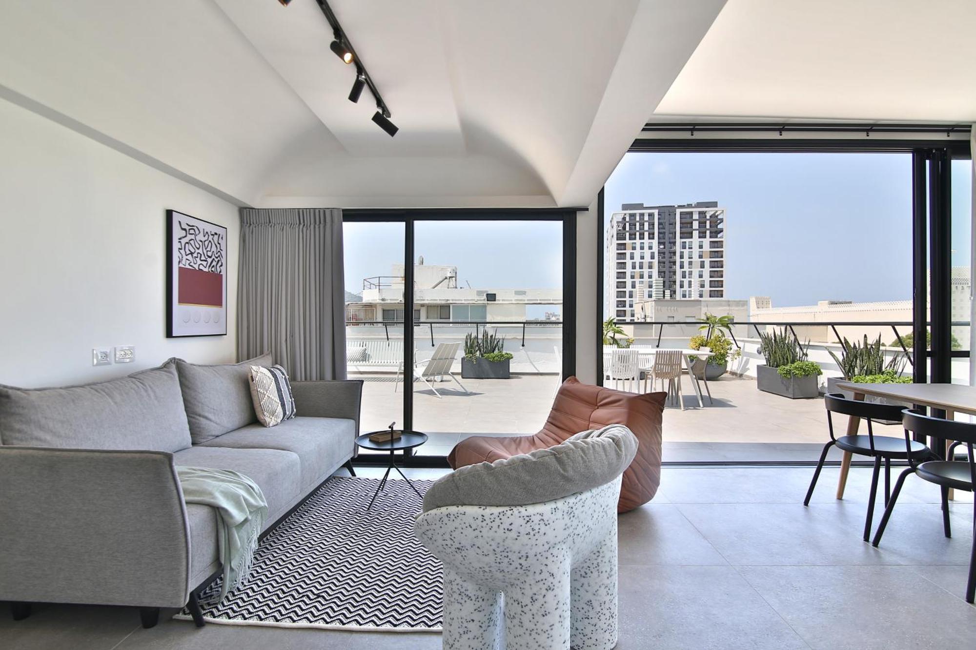 Rooftop 42 - Penthouse Haifa Buitenkant foto